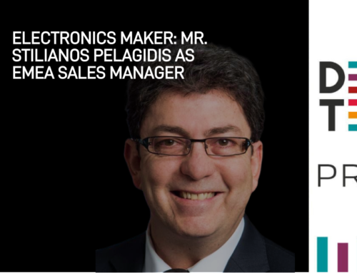 Electronics Maker: Stilianos Pelagidis as EMEA Sales Manager