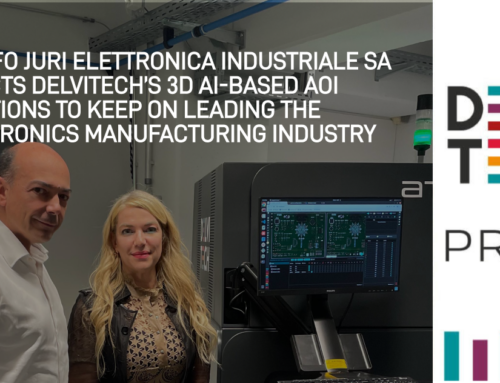 Adolfo Juri Elettronica Industriale SA Selects Delvitech’s 3D AI-Based AOI Solutions to keep on leading the Electronics Manufacturing Industry