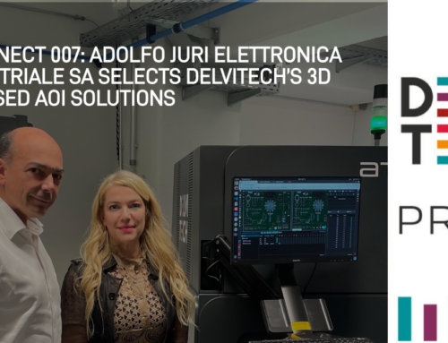 I-CONNECT 007: Adolfo Juri Elettronica Industriale SA Selects Delvitech’s 3D AI-based AOI Solutions