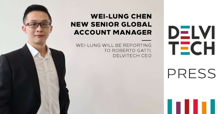 Wei-Lung Chen new Senior Global Account Manager in Delvitech