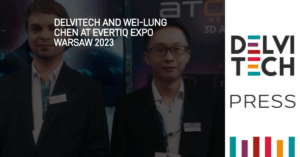 Evertiq: Delvitech and Wei-Lung Chen at Evertiq Expo Warsaw 2023